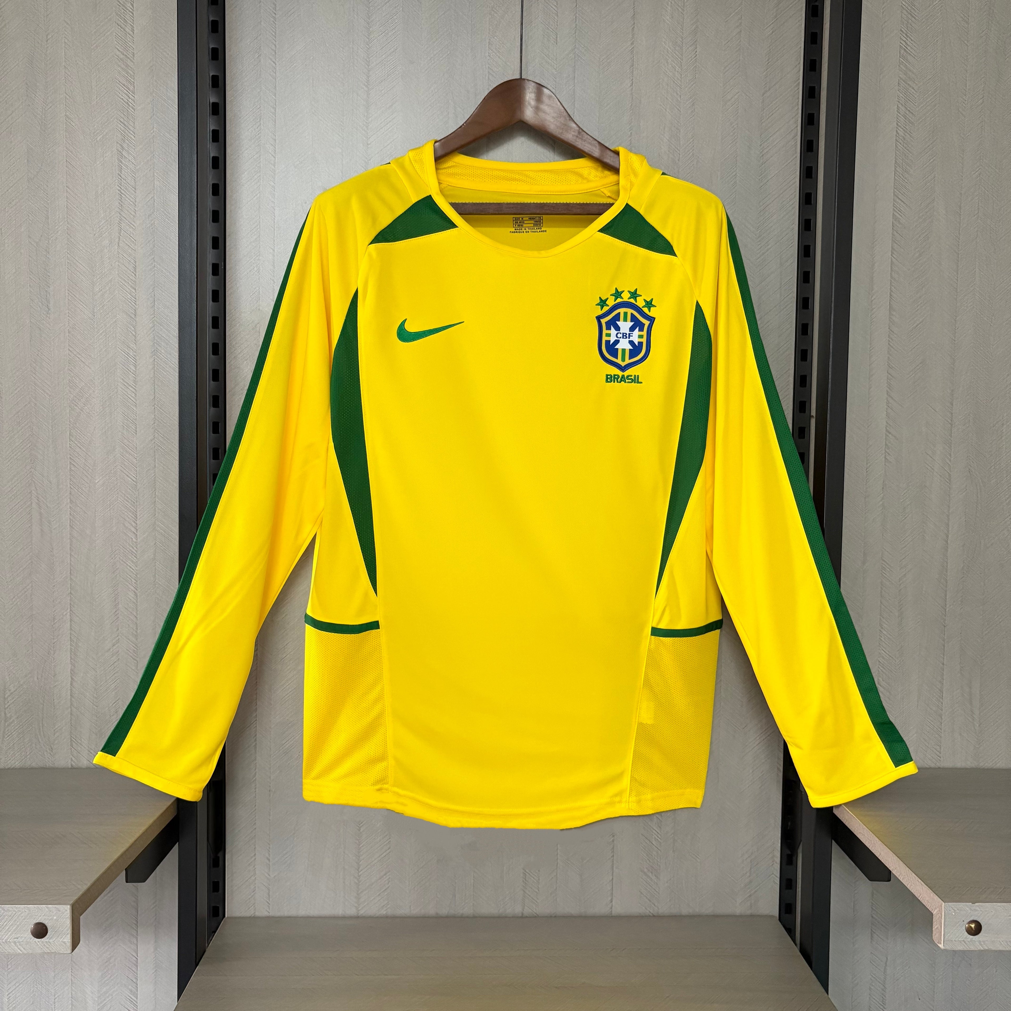 Retro Brazil 2002 Long Sleeved